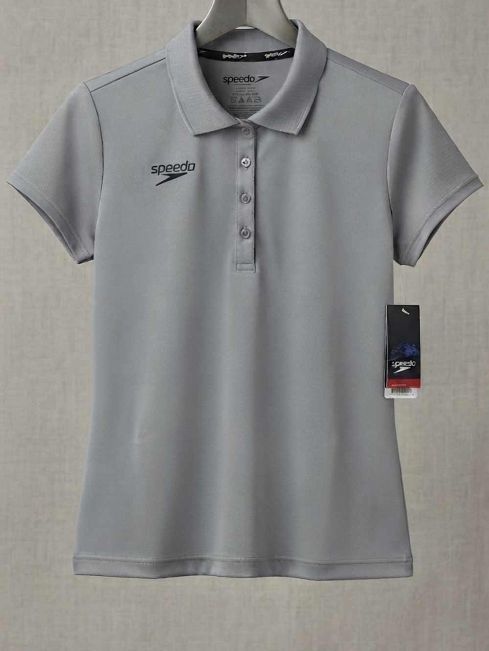 Speedo Women's Grey Polo Shirt